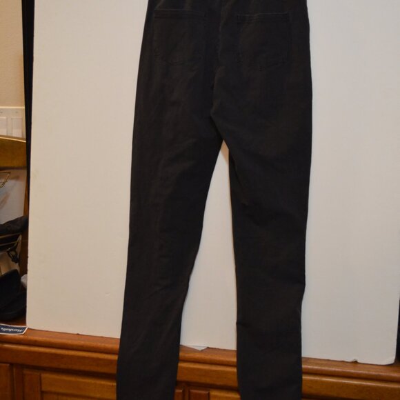 TWENTY SECOND 22nd Black Stretchy Cotton-Spandex Back Pockets Pants Girls' M - Picture 8 of 8